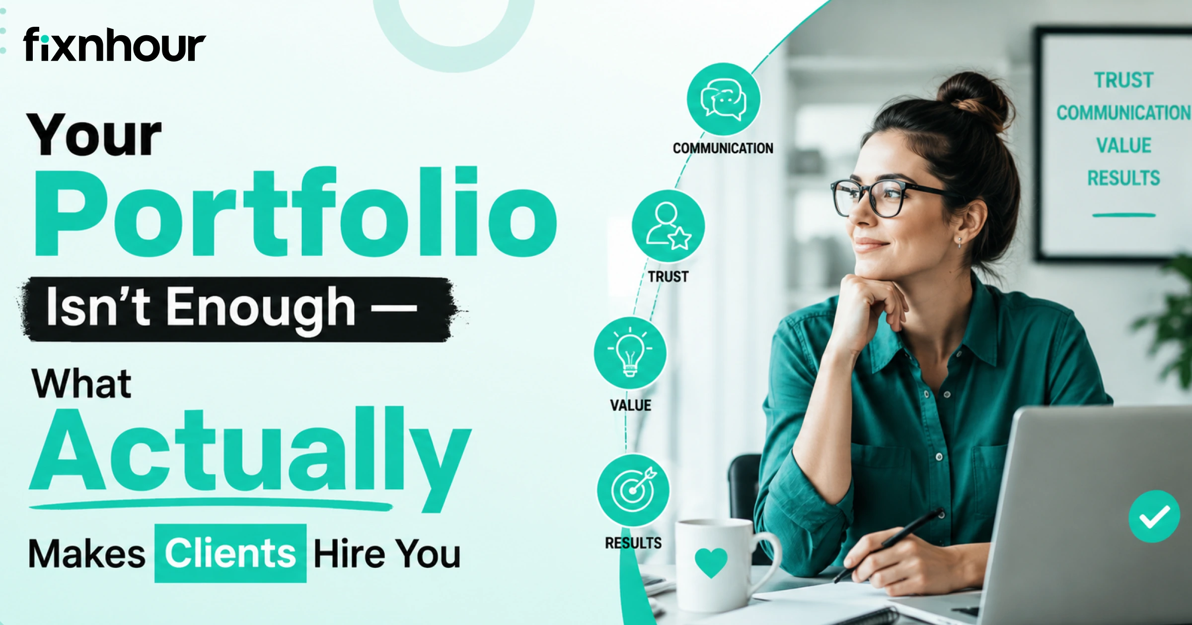 Company building client trust beyond portfolio