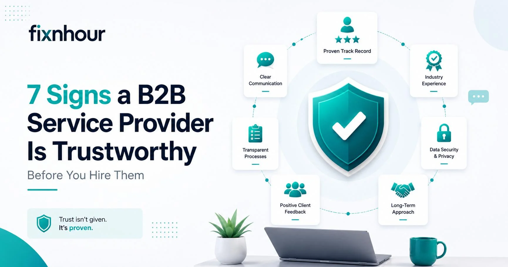 B2B Service Provider Is Trustworthy